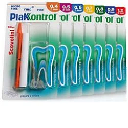 PLAKKONTROL SCOVOLINO 0,7 MM 10 PEZZI