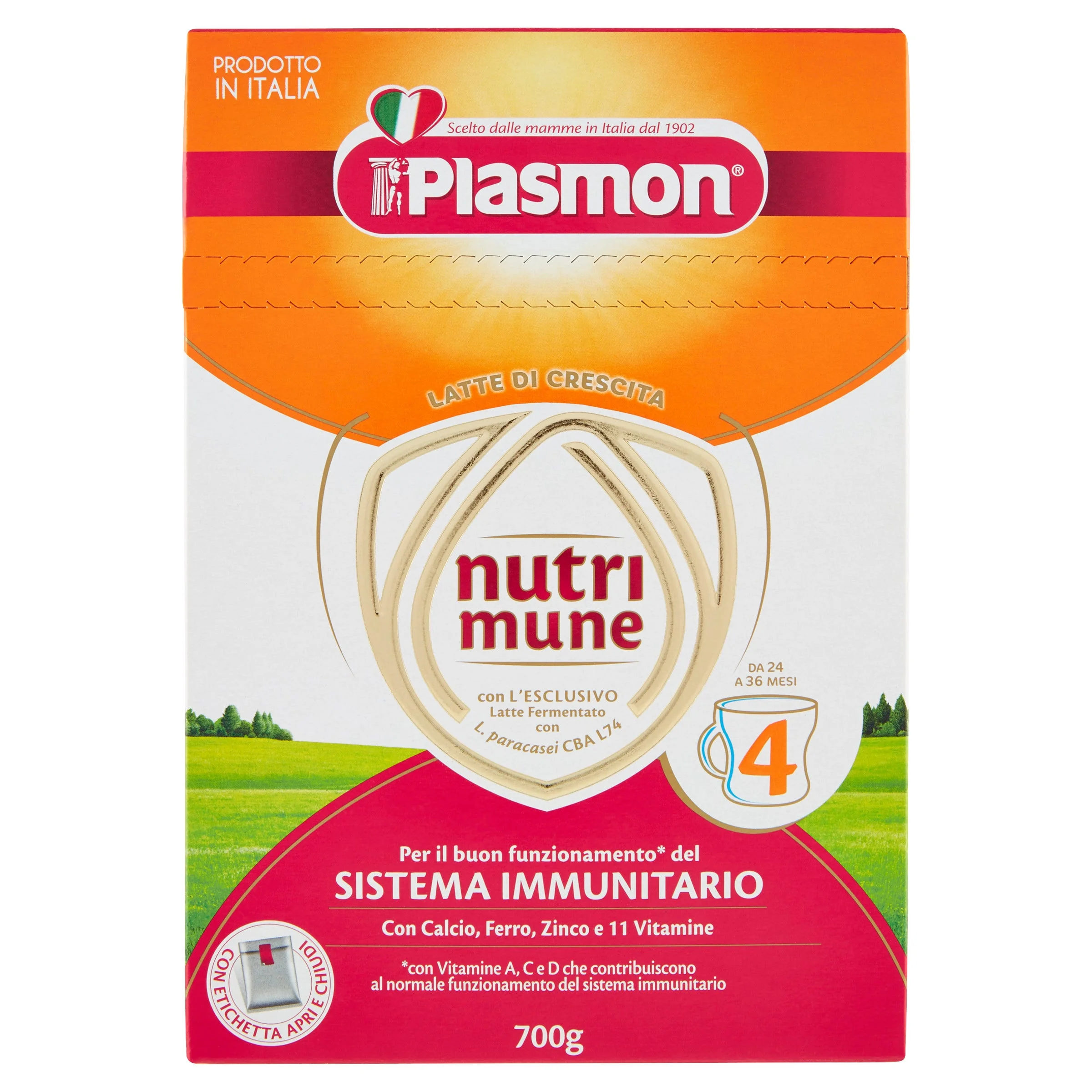 PLASMON NUTRIMUNE LATTE STAGE 4 700 G