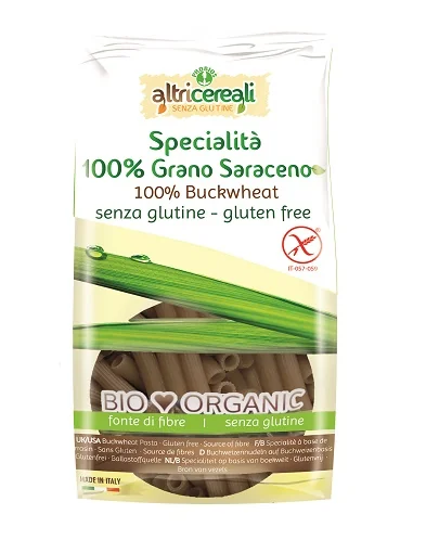 ALTRICEREALI SPECIALITÀ  GRANO SARACENO PASTA SEDANINI 250 G