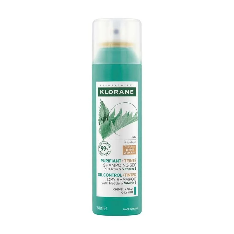 KLORANE SHAMPOO SECCO ORTICA SCURO 150 ML