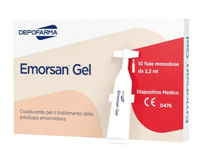 EMORSAN GEL IDRATANTE E LENITIVO 10 FIALE DA 2,2 ML