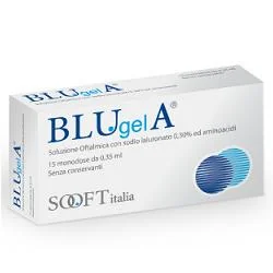 BLU GEL A COLLIRIO COLUZIONE OFTALMICA LUBRIFICANTE 15 FLACONCINI