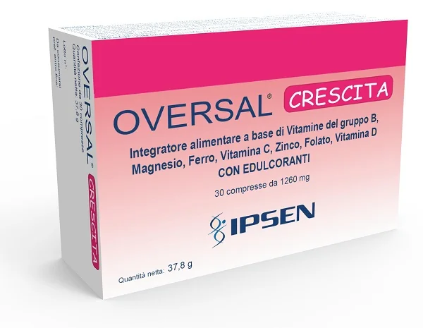 OVERSAL CRESCITA INTEGRATORE 30 COMPRESSE