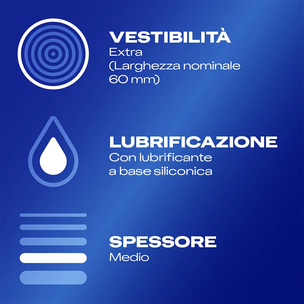 Durex Comfort Xxl 6 Pezzi Vestibilità Classica