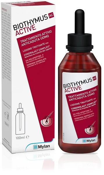 BIOTHYMUS AC ACTIVE LOZIONE UOMO ANTICADUTA 100 ML