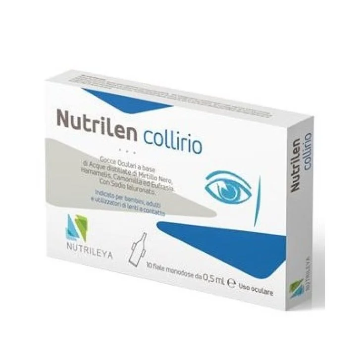 NUTRILEN COLLIRIO 10 FLACONCINI MONODOSE 0,5 ML