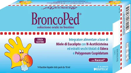 BRONCOPED STICK PACK 14 10ML