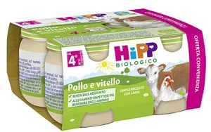 HIPP BIO OMOGENIZZATO POL/VIT 4X80 G