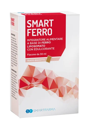 SMART FERRO GOCCE INTEGRATORE DI FERRO LIPOSOMATO 30 ML