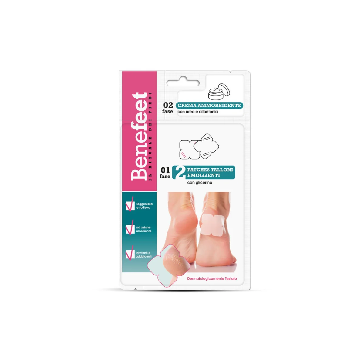 Benefeet Patch Gel Talloni 2 Pezzi Azione Emolliente