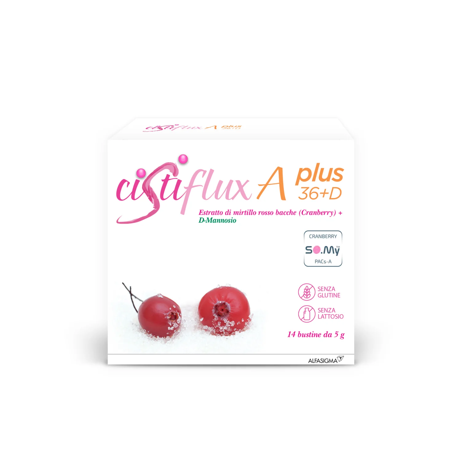 Cistiflux A Plus 36+D Integratore Vie Urinarie 14 Bustine 