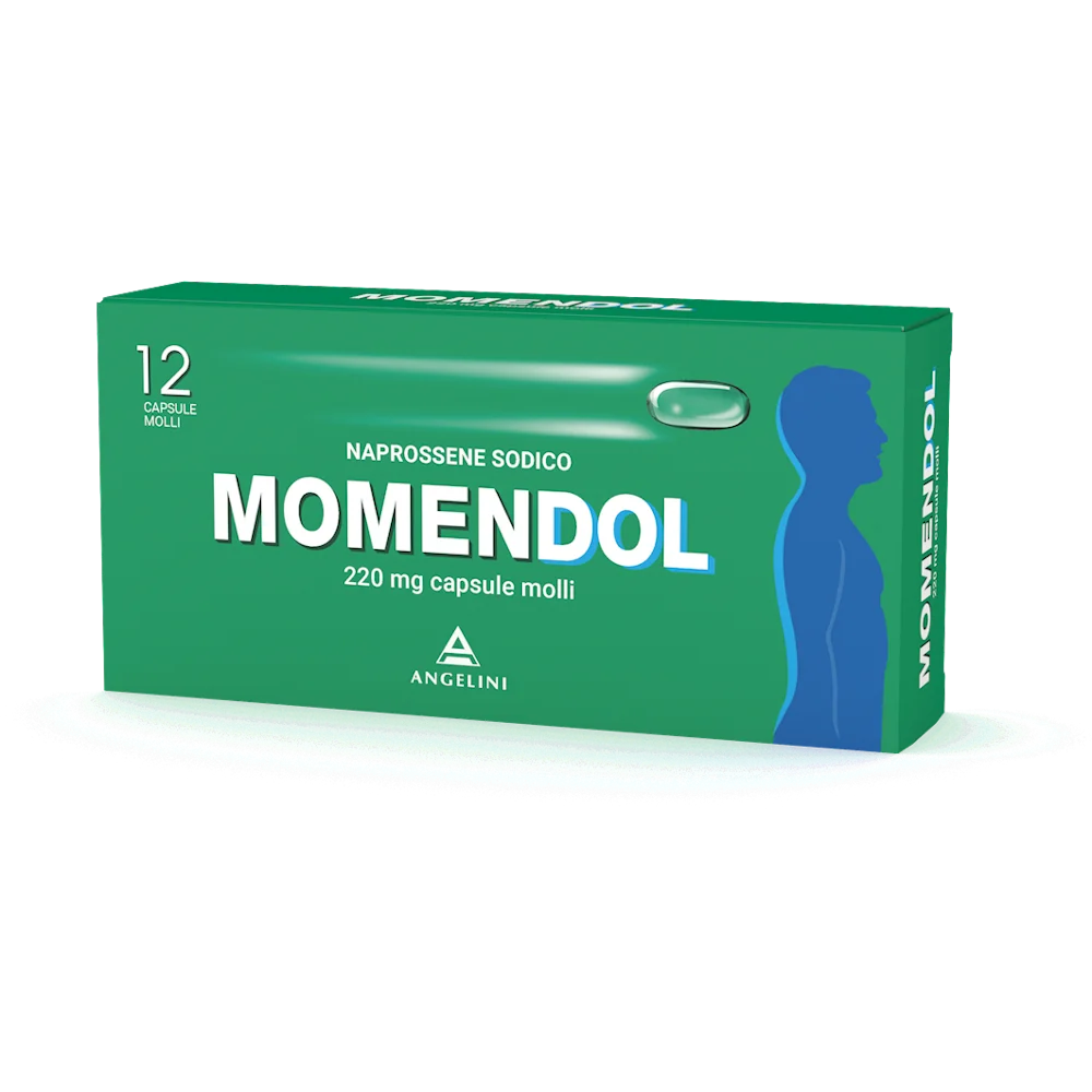 MOMENDOL 220 MG 12 CAPSULE MOLLI