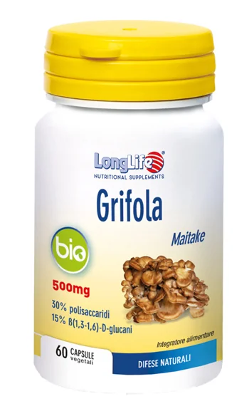 LONGLIFE GRIFOLA BIO INTEGRATORE DIFESE NATURALI 60 CAPSULE