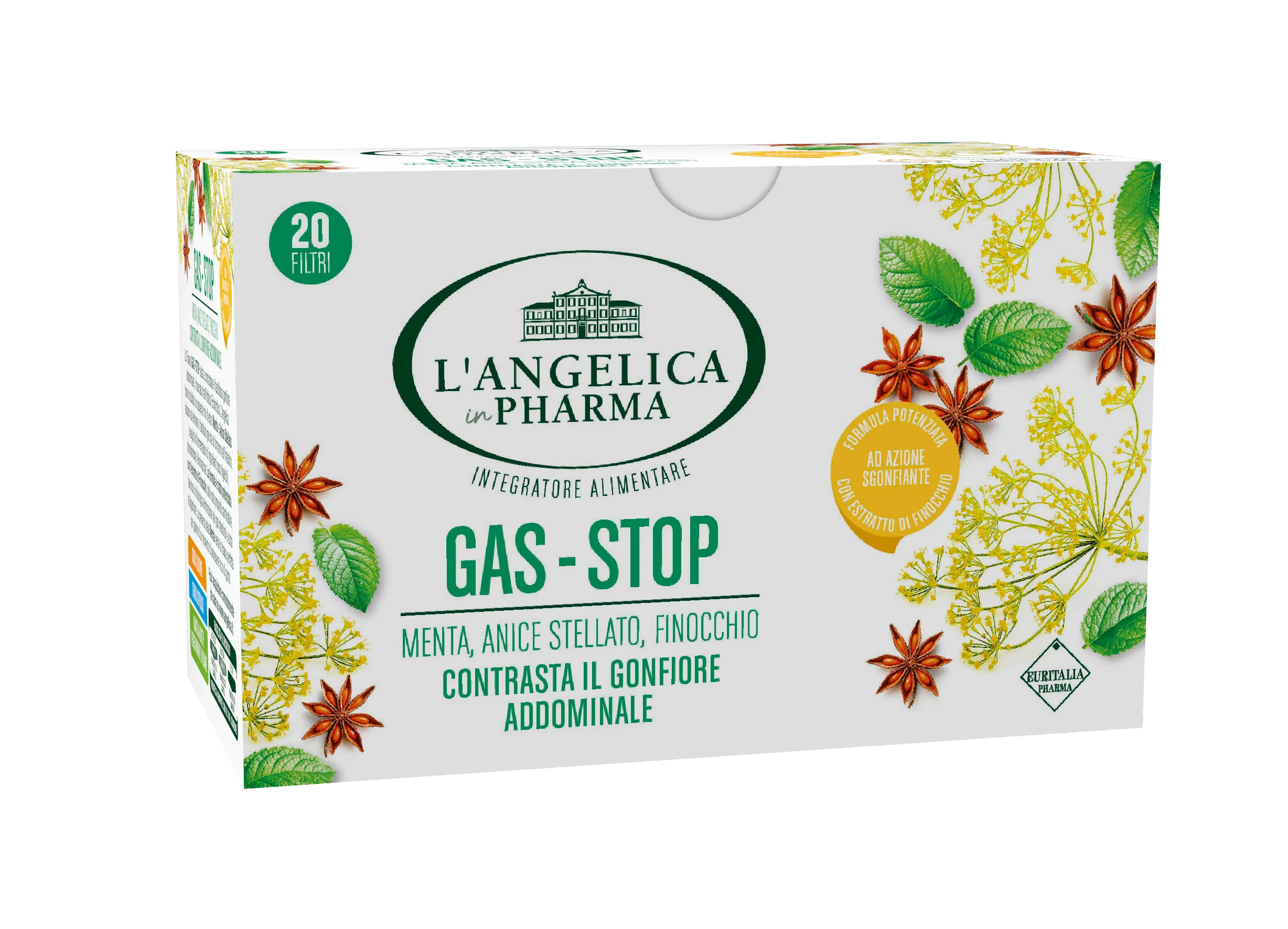 L'ANGELICA TISANA GAS ST20FILT