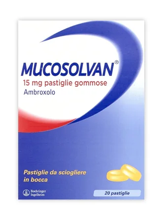 MUCOSOLVAN 15 MG 20 PASTIGLIE GOMMOSE