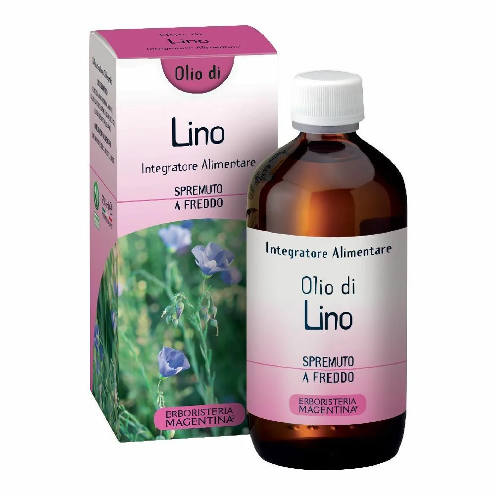 ERBORISTERIA MAGENTINA OLIO DI LINO VEGETALE 250 ML