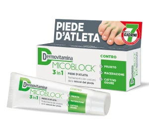 DERMOVITAMINA MICOBLOCK CREMA MICOSI CUTANEE E PIEDE D'ATLETA 30 ML