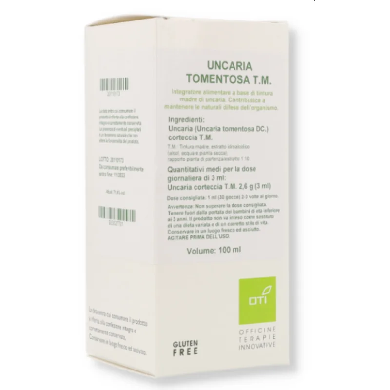 OTI UNCARIA TORMENTOSA TINTURA MADRE GOCCE 100 ML