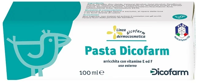 DICOFARM PASTA LENITIVA PELLE IRRITATA 100 ML