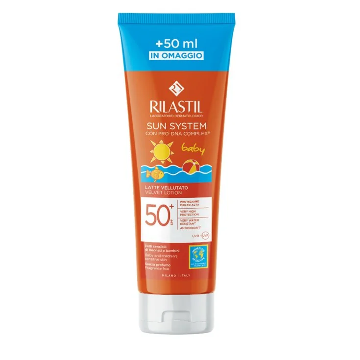 RILASTIL SUN SYSTEM BABY LATTE VELLUTO SPF50+ 250 ML