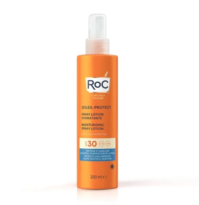 ROC LOZIONE SPRAY SOLARE CORPO SPF30 IDRATANTE 200 ML