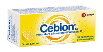 CEBION 10 COMPRESSE EFFERVESCENTI LIMONE