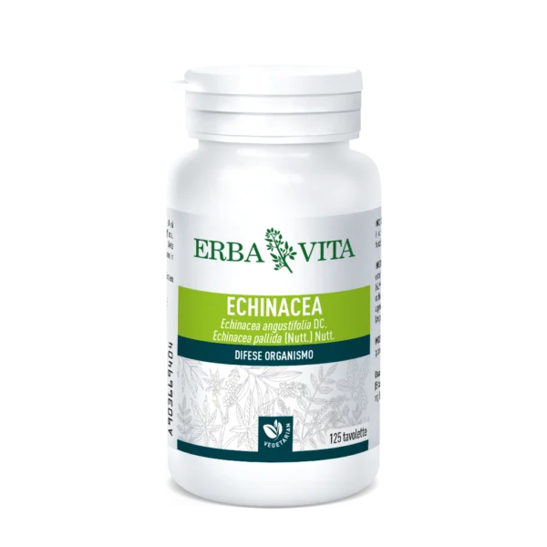 Erba Vita Echinacea Integratore Difese dell'Organismo 125 Tavolette 