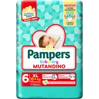 Pampers Baby Dry Pannolino Mutandina Xl Small Pack 14 Pezzi