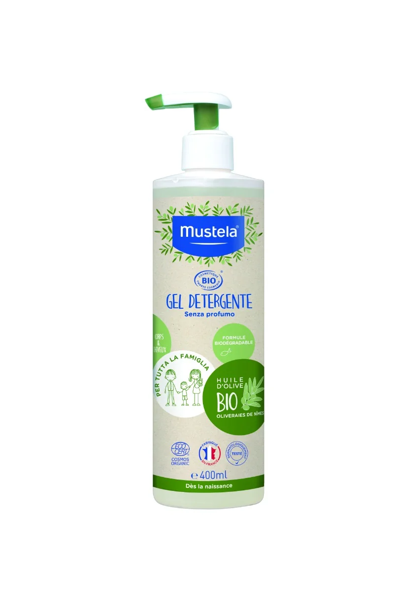 MUSTELA GEL DETERGENTE BIO 400 ML