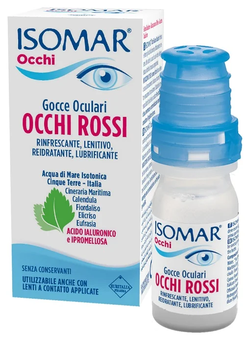 ISOMAR OCCHI ROSSI 0,2% 10 ML