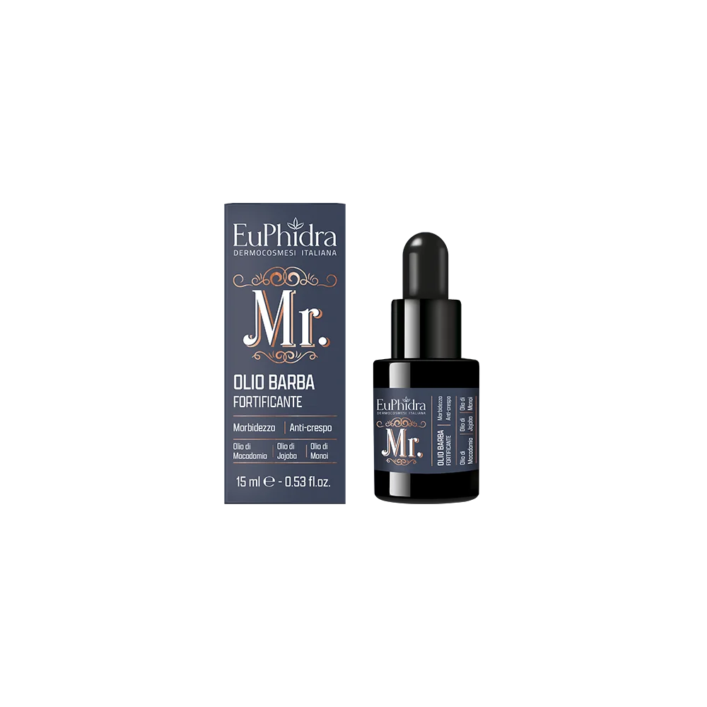 EUPHIDRA MR. OLIO BARBA FORTIFICANTE 15 ML