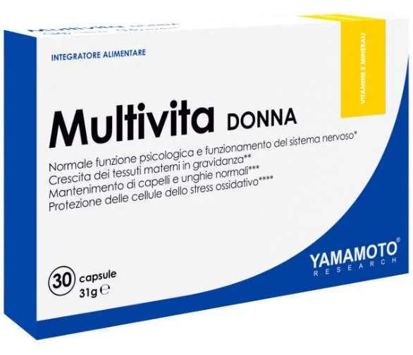 Yamamoto R Multivita D 30Cps Multiminerale Donna