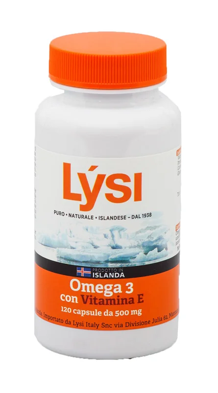 LYSI OMEGA 3 VITAM E 120CPS