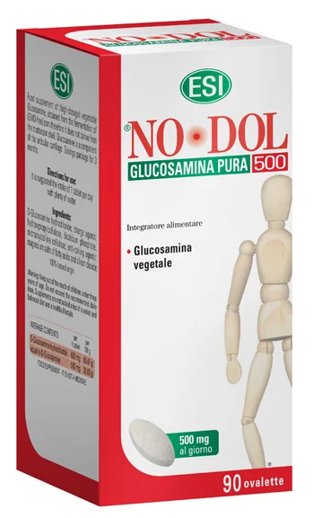 ESI NO DOL GLUCOSAMINA PURA 500 INTEGRATORE ARTICOLAZIONI 90 OVALETTE