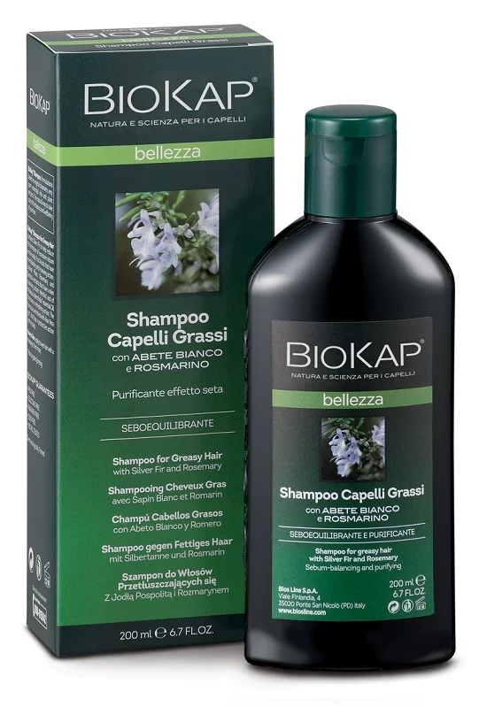 BIOKAP SHAMPOO CAPELLI GRASSI 200 ML