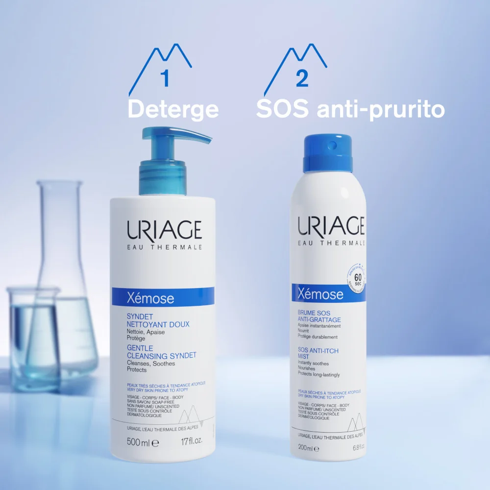 Uriage Xèmose Syndet Detergente Delicato Pelle Secca 500 ml 