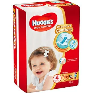 HUGGIES ULTRA COMFORT BAS4 18P