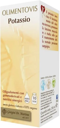 DR. GIORGINI OLIMENTOVIS POTASSIO OLIGOMINERALI 200 ML