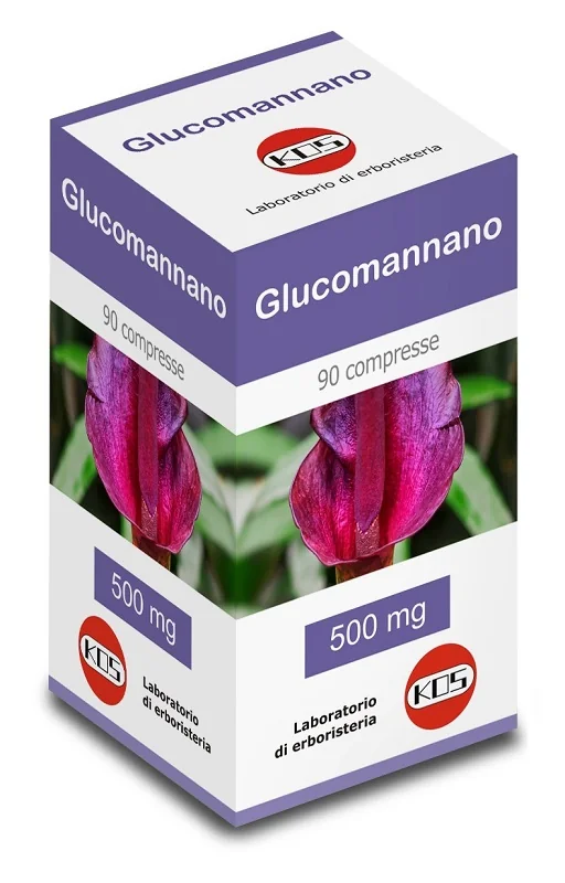 GLUCOMANNANO 90CPR 500MG