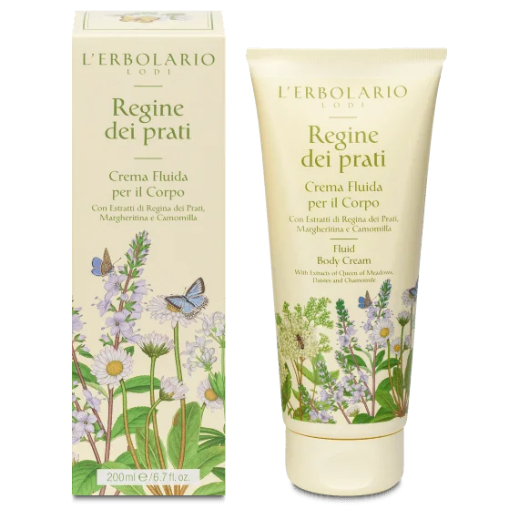 L'ERBOLARIO REGINE DEI PRATI CREMA FLUIDA CORPO 200 ML