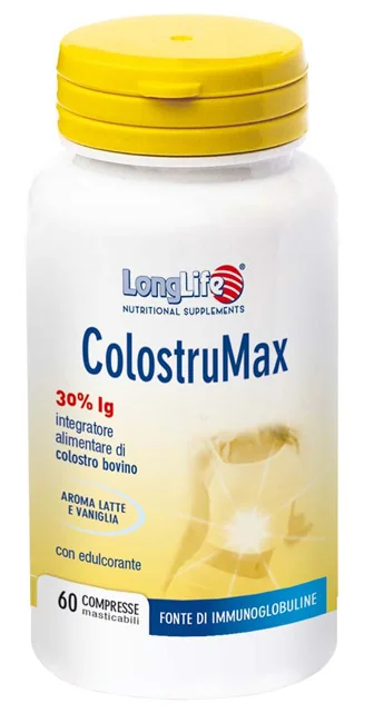 LONGLIFE COLOSTRUMAX 60 Tavolette