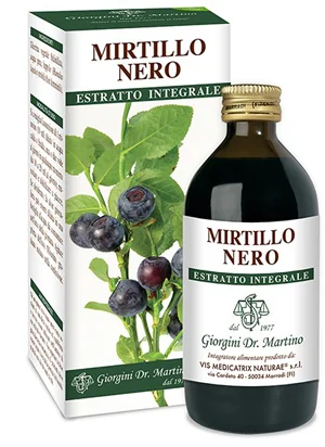 DR. GIORGINI MIRTILLO NERO ESTRATTO INTEGRALE 200 ML