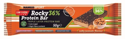 ROCKY 36% PROT BAR PEANUTS 50G