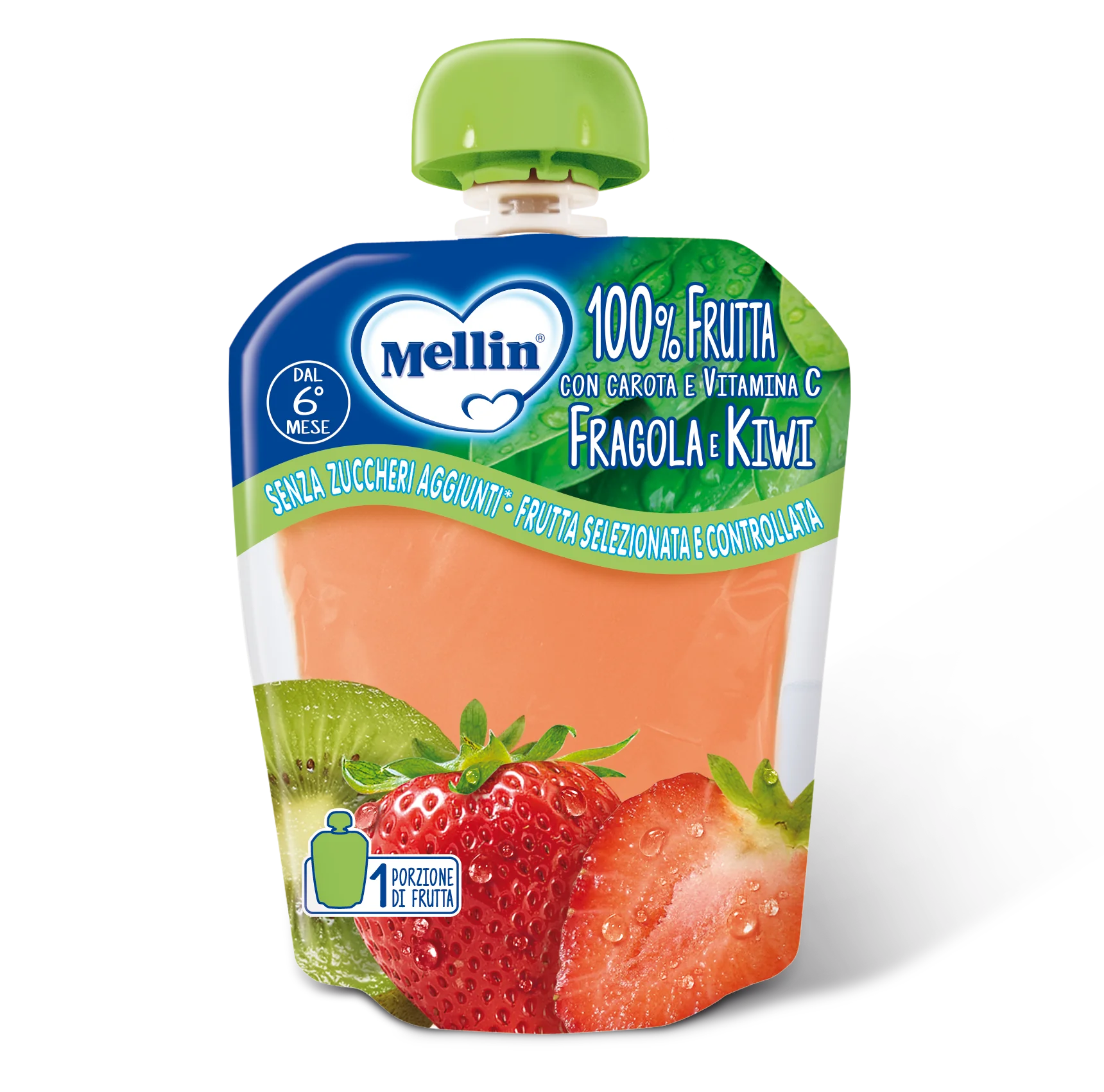 MELLIN POUCH FRAGOLA KIWI 90G