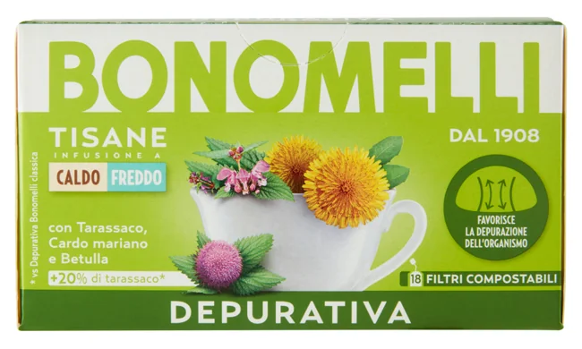 BONOMELLI TISANA DEPURAT18FILT