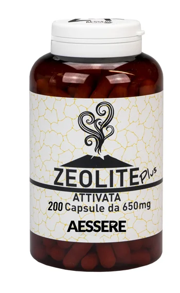 ZEOLITE PLUS ATTIVATA INTEGRATORE PURIFICANTE DISINTOSSICANTE 180 CAPSULE