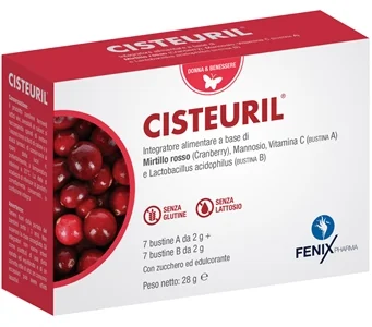 CISTEURIL INTEGRATORE VIE URINARIE 7+7 BUSTINE