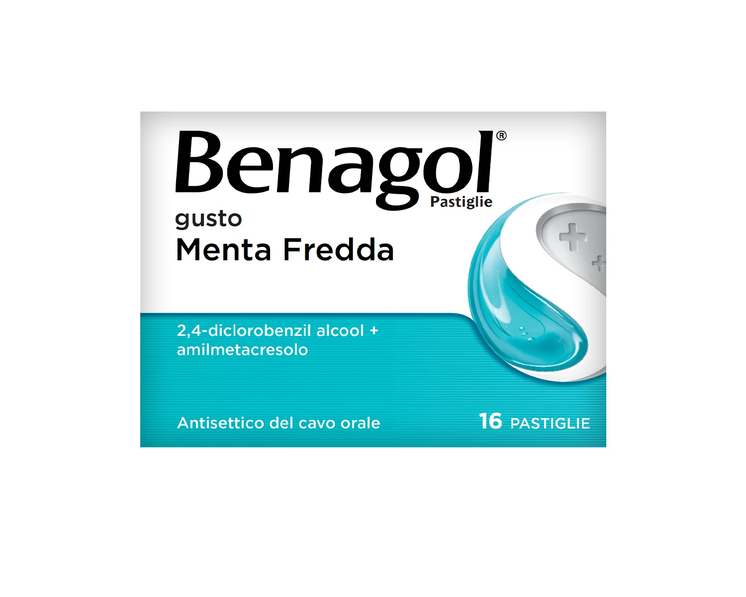 Benagol Menta Fredda 16 Pastiglie Antisettico Cavo Orale