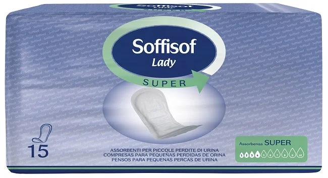 PANNOLONE PER INCONTINENZA SOFFISOF LADY CLASSIC SUPER 15 PEZZI