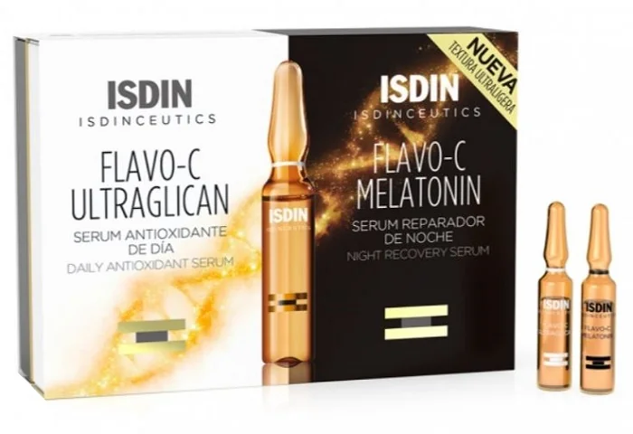 ISDIN ISDINCEUTICS FLAVO C DAY&NIGHT SIERO VISO ANTI IMPERFEZIONI 20 FIALE